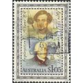 AUSTRALIA, Eyre and Vancouver, blue 1991, $1, #4
