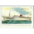 Union-Castle Line RMMV STIRLING CASTLE Art Post...