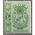 Tonga 1942 SG74 1/2d Yellow-Green Mounted Mint ...