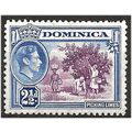 Dominica 1939 SG103 2 1/2d Purple & Bright Blue...