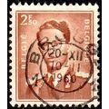 Belgium 1957 King Baudouin 2.50F Used Stamp