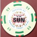Casino of The Sun. $1 Casino Chip. Tucson, AZ. ...