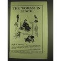 1913 The Woman in Black Novel Ad - E.C. Bentley