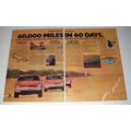 1976 Chevrolet Vega Car Ad - 60,000 Miles in 60 Days