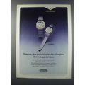 1981 Longines Conquest Watches Ad - Someone Close