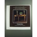 1984 Henredon English Console Table Ad - Avington Park