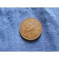 1980 ISLE OF MAN TWO PENCE COIN. ( Ghough )