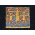 Peru Ica Chincha Tapestry Crafts Hombres Peruvi...