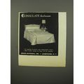 1953 Union-National Consulate Bedroom Furniture Ad - Bed
