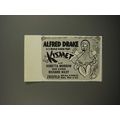 1953 Kismet Play Advertisement - Alfred Drake in a musical Arabian Night