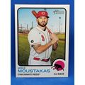 2022 Topps Heritage #4 Mike Moustakas