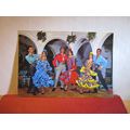 3 couples of SPANISH DANCERS , SPAIN .used post...