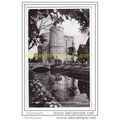 WEST GATE FROM TOWER GARDENS, CANTERBURY, KENT,...
