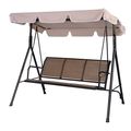 Outdoor 3-Person Canopy Swing for Porch Patio o...