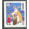 CAN 1991 80c 'CHRISTMAS ' FINE USED (EBID38-895)