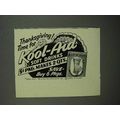 1952 Kood-Aid Drink Mix Ad - Thanksgiving Time