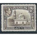 Aden 1939 SG20 2a Sepia Mounted Mint.. .