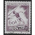Mi 825: 60 h. brown-violet Physical Culture and...