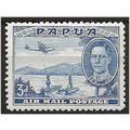 Papua 1939 SG164 3d Bright Blue AIR Mounted Min...