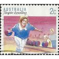 AUSTRALIA, SPORT, Tenpin Bowling, pink 1989, 2c...