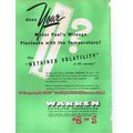 WARREN PETROLEUM 1955 mileage fluctuate retaine...