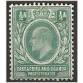 East Africa & Uganda Prot 1904 SG17 1/2a Grey-G...
