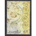 AUS 1998 45c 'GREETING STAMP - ROSES' FINE USED...