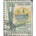 CZECHOSLOVAKIA, Kromeritz, 700 yers, green & or...