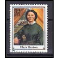 2975c 32c Clara Burton Fine MNH V2370