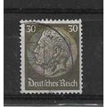 Germany.SG504B 30pf Pres van Hindenburg (Green)...
