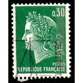 France 1969 Marianne 0,30f Used Stamp.