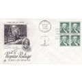 United States 1958 Paul Revere FDC Boston Cance...