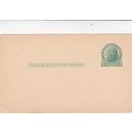 United States 1914 1c Jefferson Postal Card unu...