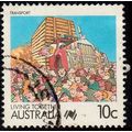 Australia 1988 Living Together 10c Used Stamp .