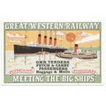 Great Western Railway Meeting the Big Ships GWR...