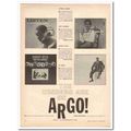 ARGO RECORDS 1961 Winners Ahmad Jamal Art Farme...