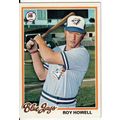 1978 Topps baseball card 394 Roy Howell – Blue ...