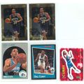 Dell Curry 9x card lot incl Stickers