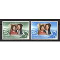 Falklands 1972 Royal Silver Wedding MNH set S.G...