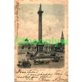 Trafalgar Square & Nelsons Column, London, Rare...