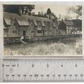 vintage postcard The Street, Bibury