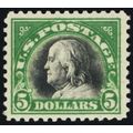 524, Mint VF/XF NH $5 - Graded 85 Certificate S...