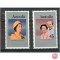 Australia stamps 1977 - SG645/646 - Queen Eliza...