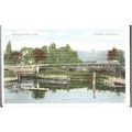 Mapleburham Lock, Purley, Berkshire - postcard ...