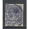 Netherlands.SG317A 10c Queen Wilhelmina (Blue)....