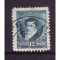 ARGENTINE 1892 SG148 12c BLUE BELGRANO FINE USED