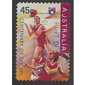 AUS 1996 45c(S/A) 'CENTENARY OF THE AFL' FINE U...