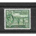 Turks & Caicos.SG195a 1/2d Raking Salt (Deep Gr...
