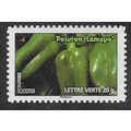 FRA 2012 ( LETTER 20g) 'GREEN VEGETABLES ' FINE...