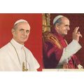 Pope Paul Paulus VI 2x Postcard s
